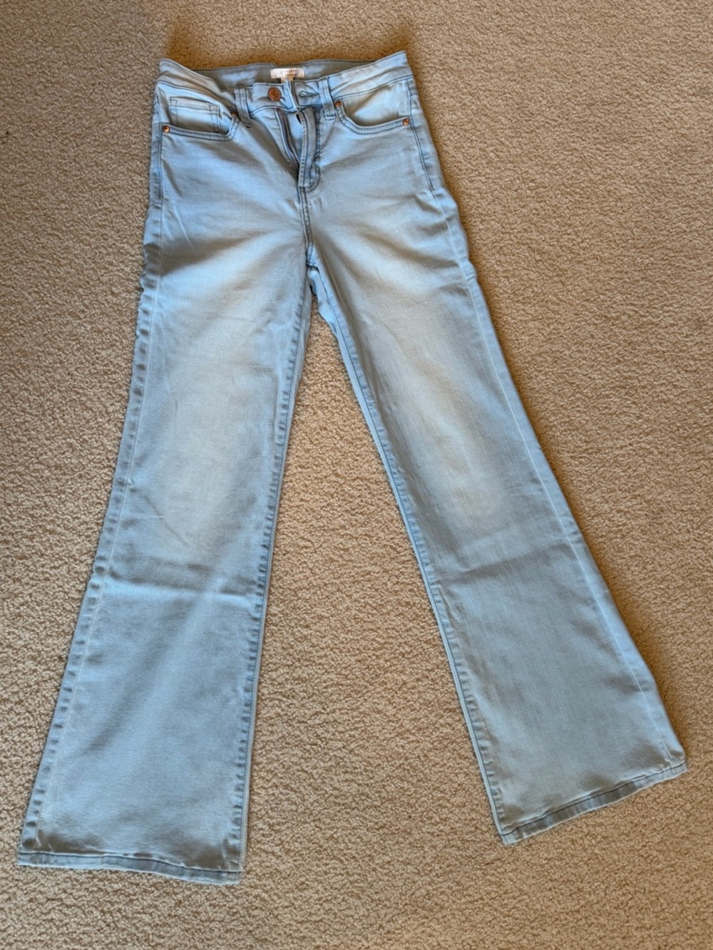 LC Lauren Conrad Light Blue Flare Jeans
